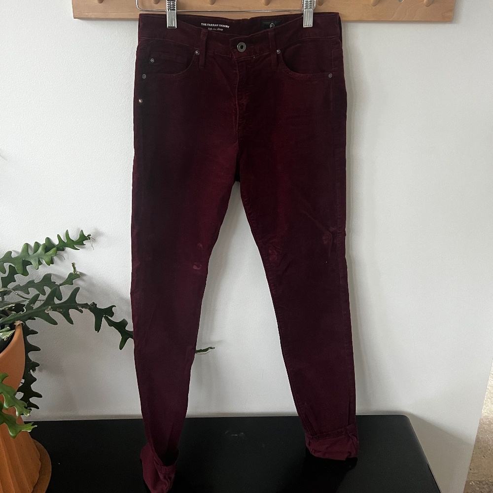 AG Farrah high rise skinny